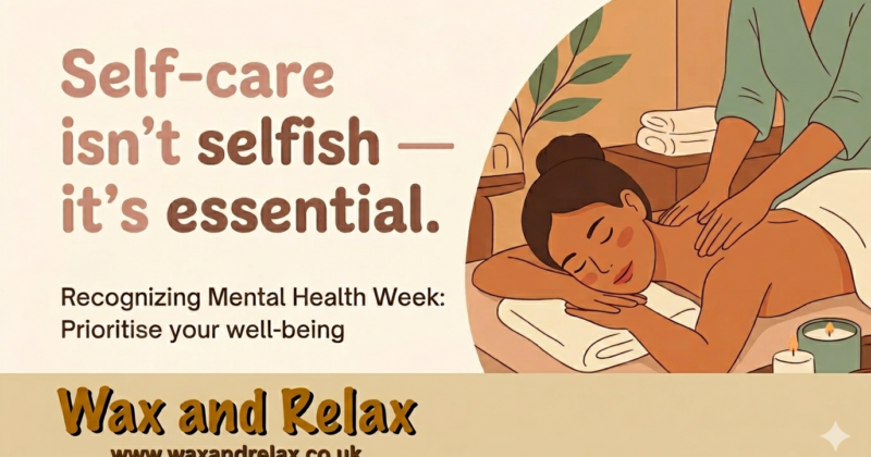 Mental Health Week — 11th to 17th May 2026: Self-care isn’t selfish — it’s essential!
