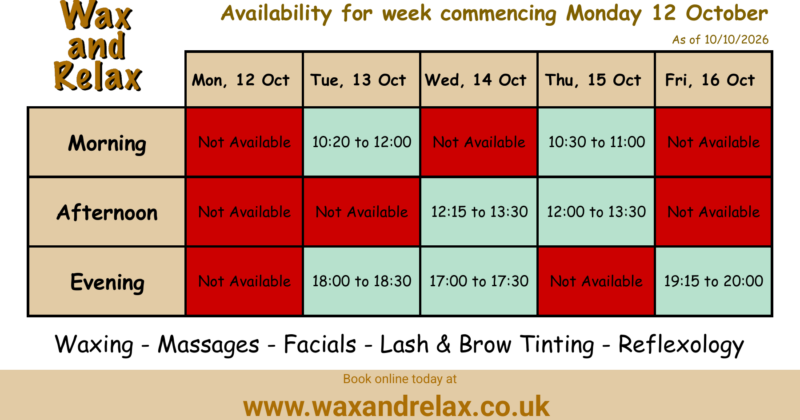 Your ultimate self-care fix awaits at Wax & Relax! ✨